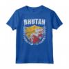 Bhutan Maglietta - Motivo Faggen per Ogni Fan del Paese - Acquista Online T-shirt Patriottica Bhutan