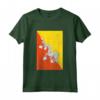 Bhutan Design Bandiera - Maglietta Regalo dell'Orgoglio Bhutan - Ideale per Mostrare le Tue Radici Bhutane