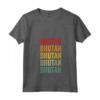 Donna Bhutan Rainbow Text Design - Maglietta Bhutan Paese con Collo a V - Ideale per Mostrare l'Orgoglio del Bhutan