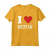 Bhutan Maglietta - Design Unico per Compleanno, Natale, Feste - Adatto a Uomo, Donna, Bambini