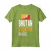 Souvenir del Bhutan - Modalità Vacanza in Bhutan Maglietta - Esplora, Colleziona, Adorna - Ideale per Appassionati di Viaggi
