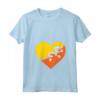 Donna HapTiger Amore Maglietta con Collo a V - Trendy Regno del HapTiger - Acquista Online