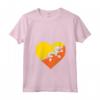 Donna HapTiger Amore Maglietta con Collo a V - Trendy Regno del HapTiger - Acquista Online
