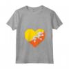 Donna HapTiger Amore Maglietta con Collo a V - Trendy Regno del HapTiger - Acquista Online