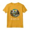 Bhutan Drago Asia meridionale Thimphu Maglietta - Ideale per Viaggiatori e Amanti del Buddismo - Regalo Unico Bhutan Roots