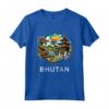Bhutan Drago Asia meridionale Thimphu Maglietta - Ideale per Viaggiatori e Amanti del Buddismo - Regalo Unico Bhutan Roots