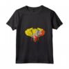 Donna Bhutan - Elefante - Bhutan Bandiera del Buddhismo Himalaya Maglietta con Collo a V - Ideale per Gli Amanti del Bhutan e della Cultura Himalayana