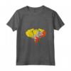 Donna Bhutan - Elefante - Bhutan Bandiera del Buddhismo Himalaya Maglietta con Collo a V - Ideale per Gli Amanti del Bhutan e della Cultura Himalayana