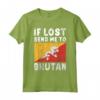Bhutan Flag Souvenir - Se perso mandami in Bhutan Maglietta - Ideal for Bhutanese Heritage or as a Gift