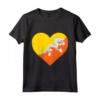 HapTiger Amore Maglietta - Carino Regno del HapTiger - Ideale come Regalo Unico