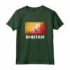 Maglietta Bandiera del Bhutan | Bhutan Maglietta - Regalo Unico per Uomo, Donna, Ragazzo, Ragazza