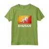 Maglietta Bandiera del Bhutan | Bhutan Maglietta - Regalo Unico per Uomo, Donna, Ragazzo, Ragazza
