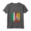 BHUTAN ITALIA Bandiera Amicizia | BHUTAN Maglietta con Collo a V - T-shirt Leggera per Mostrare Supporto