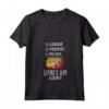 HapTiger Vacanza di Viaggio Bhutan - Maglietta Souvenir con Collo a V e Design in Stile Invecchiato - Ideale per Coppie o Single