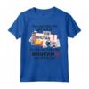 Bhutan Girl - Bhutan Imbarco - Bhutan Maglietta per Donne Patriottiche - Ideale come Regalo per il Trasferimento dal Bhutan