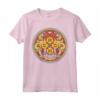 Bhutan Stemma T-shirt Tee T Shirt Tshirt Maglietta - Regalo per amanti degli stemmi del Bhutan - Abbigliamento unisex per tutte le età