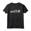 Evoluzione Ciclismo Regalo per il Ciclista - T-shirt Umore Originale per Aperitivo - Ideale per Compleanno - Acquista Online