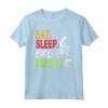 MTB Mountain Bike Eat Sleep Bike Repeat Divertente Regalo Maglietta - Ideale per Ciclisti e Amanti delle Bici da Corsa