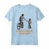 Like Father Like Son - Maglietta Abbinata per Papà e Figlio in Bicicletta - Ideale per Natale o Compleanno
