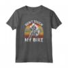 Mountain Downhill Enduro Rider - Non Toccare La Mia Bici Maglietta da Ciclismo - Ideale per Mountain Bike e Sport Estremi
