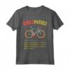 Ciclopatico Frase Ciclista Divertente Bici Uomo Simpatica Maglietta - Regalo Compleanno per Ciclisti Gravel e Amanti della Bici da Corsa