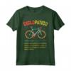 Ciclopatico Frase Ciclista Divertente Bici Uomo Simpatica Maglietta - Regalo Compleanno per Ciclisti Gravel e Amanti della Bici da Corsa