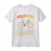 Ciclopatico Frase Ciclista Divertente Bici Uomo Simpatica Maglietta - Regalo Compleanno per Ciclisti Gravel e Amanti della Bici da Corsa