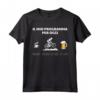 Mountain Bike Divertente MTB Bicicletta Birra Caffè Maglietta - Il mio programma per oggi - Ideale per ciclisti off-road e amanti della birra e del caffè