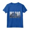 Immagine Logo Milano Duomo in Bianco e Nero - Maglietta Moda Italia - Ideale come Regalo per gli Amanti di Milano e dell'Italia