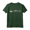 Divertente maglietta MOUNTAINBIKE - Regalo Bicicletta per Ciclisti - Pedala Duro, Sogna in Grande