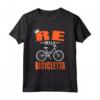 Re della Bicicletta Ciclista Maglietta - Ideale per Regalo Divertente per Ciclisti - Leggera e Resistente per il Giro in Bici