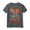 Re della Bicicletta Ciclista Maglietta - Ideale per Regalo Divertente per Ciclisti - Leggera e Resistente per il Giro in Bici