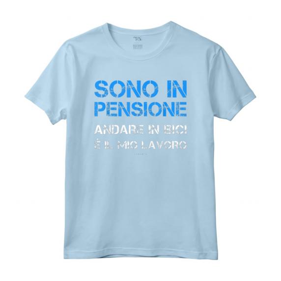 Magliette Uomo Manica Corta Bici - Regalo Ciclista in Pensione - T-Shirt divertente per Amanti della Bicicletta - Marca HapTiger