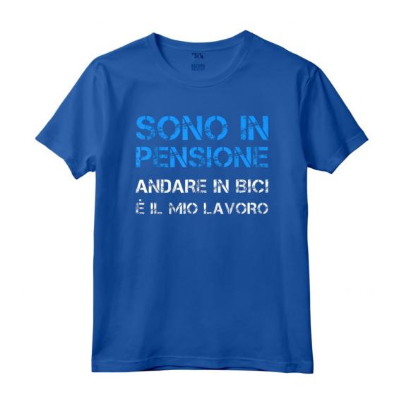 Magliette Uomo Manica Corta Bici - Regalo Ciclista in Pensione - T-Shirt divertente per Amanti della Bicicletta - Marca HapTiger