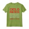 Maglie Uomo Bici Divertenti - Ciclopatico: Maglietta Regalo per Ciclisti - T-shirt con Frasi Originali sulla Bici - Ideale per Appassionati - Marca HapTiger