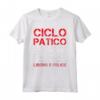 Maglie Uomo Bici Divertenti - Ciclopatico: Maglietta Regalo per Ciclisti - T-shirt con Frasi Originali sulla Bici - Ideale per Appassionati - Marca HapTiger
