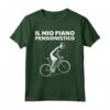 Pensionato Ciclista - Il Mio Piano Pensionistico Divertente Maglietta - Regalo Compleanno per Appassionati di Ciclismo