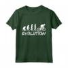 Divertente Bicicletta Evolution Cycling Maglietta - Design Biciclette per Bambini e Adulti - Pedala con Passione