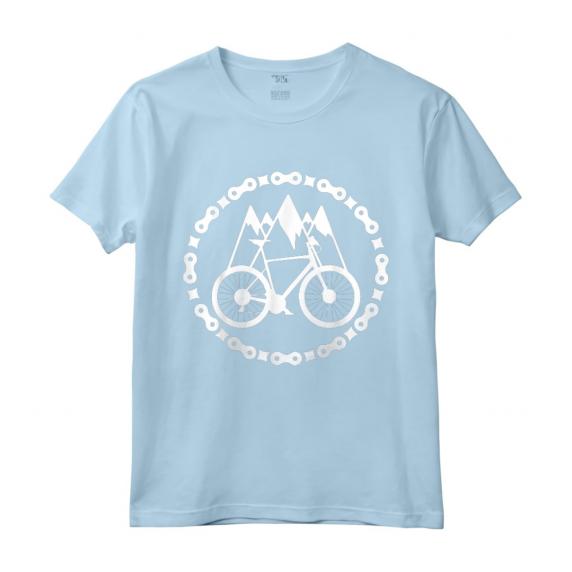 Ciclismo Regalo Divertente - Maglietta Ciclista Bici Montagne - Battito Cardiaco della Bici