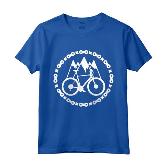 Ciclismo Regalo Divertente - Maglietta Ciclista Bici Montagne - Battito Cardiaco della Bici