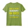 Nato Per Andare In Bici - Maglietta Divertente per Ciclista - Idea Regalo Originale - Marca HapTiger