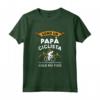 Sono Un Papa Ciclista Giusto Un Papa Normale Solo Piu Figo - Maglietta per Ciclisti - Ideale per Compleanno o Natale