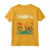 Divertente Bicicletta T-shirt Retrò - Regalo per Ciclisti - Maglietta da Corsa per Mountain Bike e Bici da Strada