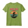 Bici Retrò Vintage Santa Cruz - T-shirt Estiva Maglietta per Bikers Cool - Regalo Compleanno Bicicletta