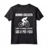 Ciclista Nonno - Divertente Maglietta Bicicletta Regalo per Compleanno o Natale - Ideale per nonni appassionati di ciclismo