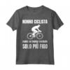 Ciclista Nonno - Divertente Maglietta Bicicletta Regalo per Compleanno o Natale - Ideale per nonni appassionati di ciclismo