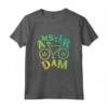 Amsterdam T Shirt Donna Uomo Weed Leaf Bicicletta Marijuana - Regalo Maglietta per Fumatori - Legalize It