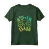 Amsterdam T Shirt Donna Uomo Weed Leaf Bicicletta Marijuana - Regalo Maglietta per Fumatori - Legalize It