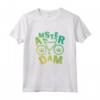 Amsterdam T Shirt Donna Uomo Weed Leaf Bicicletta Marijuana - Regalo Maglietta per Fumatori - Legalize It
