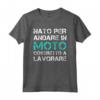 Regalo Motociclista - Magliette Uomo Moto Manica Corta con Frase Divertente - Ideale per gli Amanti della Bicicletta - Marca HapTiger